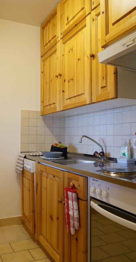 Zentrale Wohnung In St. Moritz Mit Grossem Balkon Ngoại thất bức ảnh